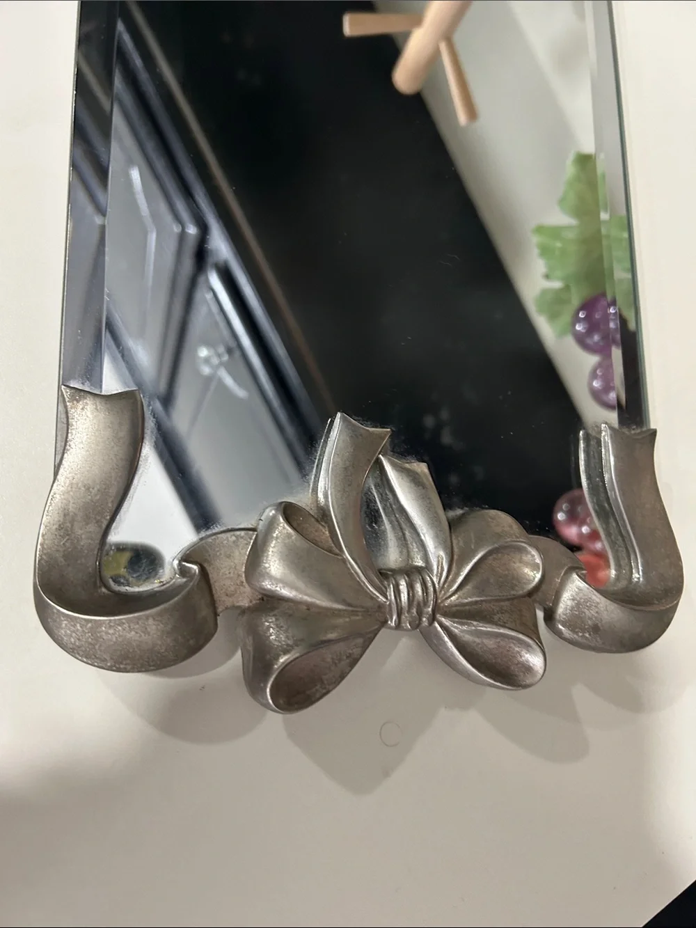 Godinger Silver Bow Accent Mirror Tray